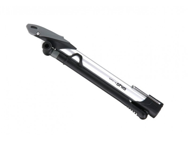 Насос 6-170701 GM-07 алюм. со шлангом. универ. гол-ка, Т-образ. ручка, до 140PSI, серебрист. GIYO