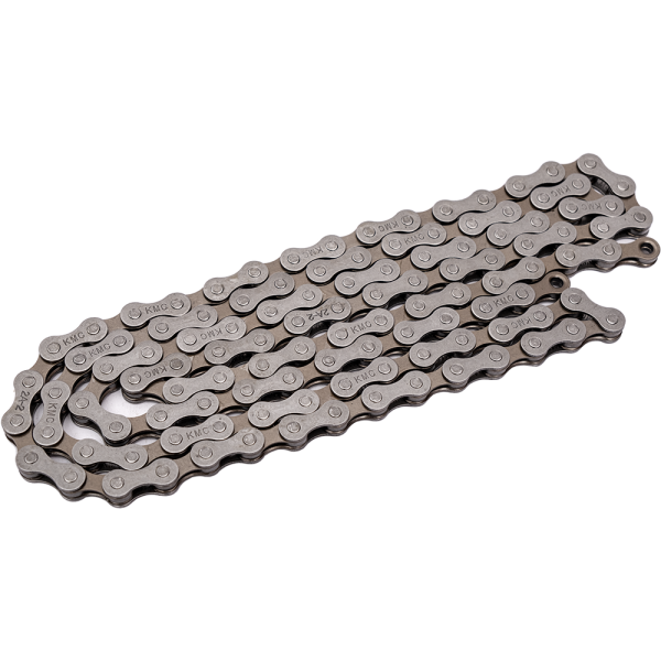 Цепь, KMC, HV408, 1/2"x3/32", 6 ск., 116 зв., с замком CL573R, серо-коричневая