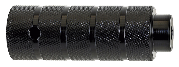 Пеги 5-329985 на ось BMX 38х110 сталь резьба 3/8"х26TPI черные