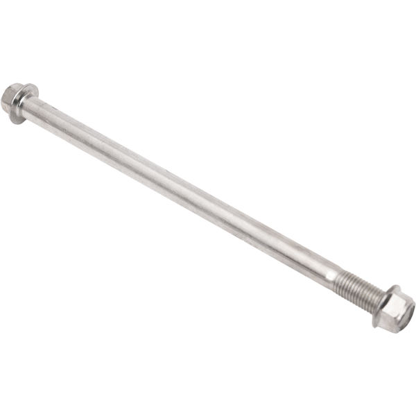 Ось переднего колеса d10x190mm (M10x1,25) с гайкой; ALPHA