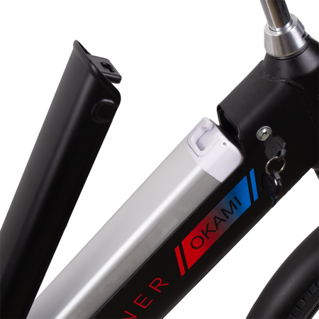 Электровелосипед 24" Ecoliner Okami 240W 36V 10.4ah (с передней и задней корзиной)