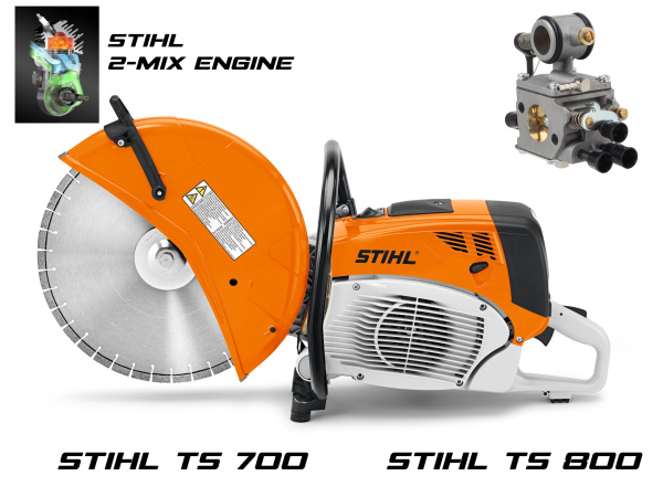 Карбюратор для бензореза (бензореза) STIHL TS700 и TS800 с двигателем 2-MIX, аналог Tillotson HS314, (OEM 4224 160 0600)