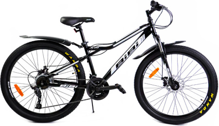 Велосипед BIBI MARS 26 черно-белый
