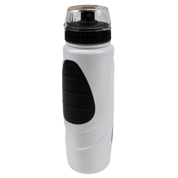 Велофляга STG  DC-BT-55 600мл защитной крышкой черн/бел