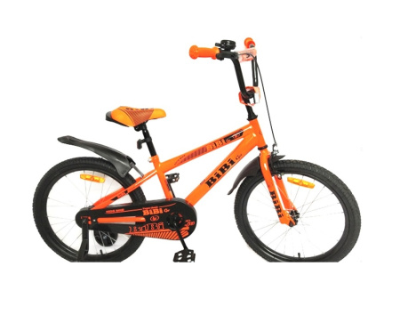 Велосипед детский двухколесный BIBI GO 20" оранжевый