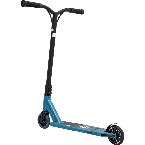 Самокат NOVATRACK REPLAY 110 PRO PL, PU колеса 110 мм с алюм ободом, жесткость PU, 110A.REPLAY.BL20