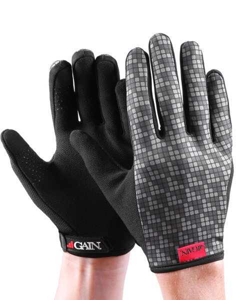 Перчатки 03-000923 с длин.пальц. КЕВЛАР elastic kevlar GREY RESISTANCE для BMX и других экстримальнх