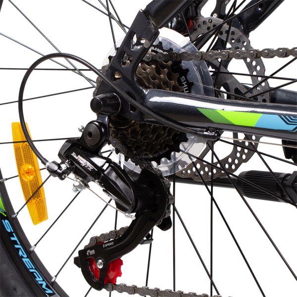 Велосипед STREAM TRAVEL 24", серый, горный, для взрослых