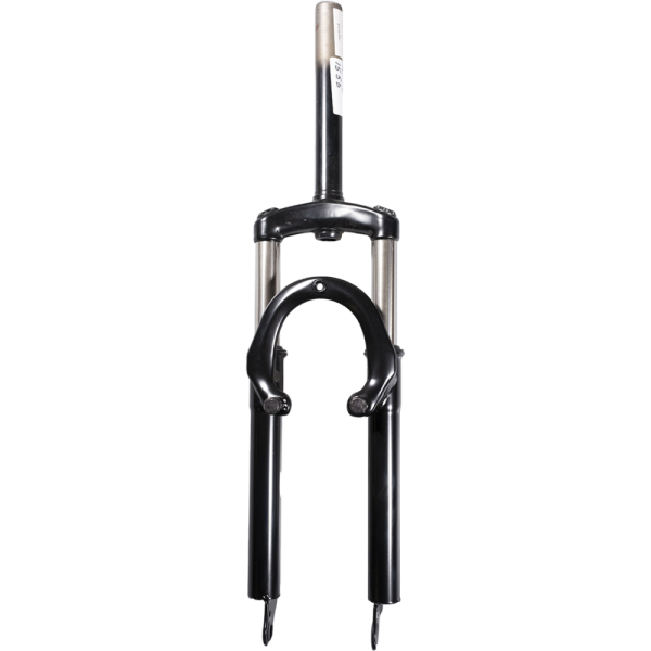 Вилка велосипеда с амортизатором 24", D=28.6 , под V-Brake/диск,без резьбы