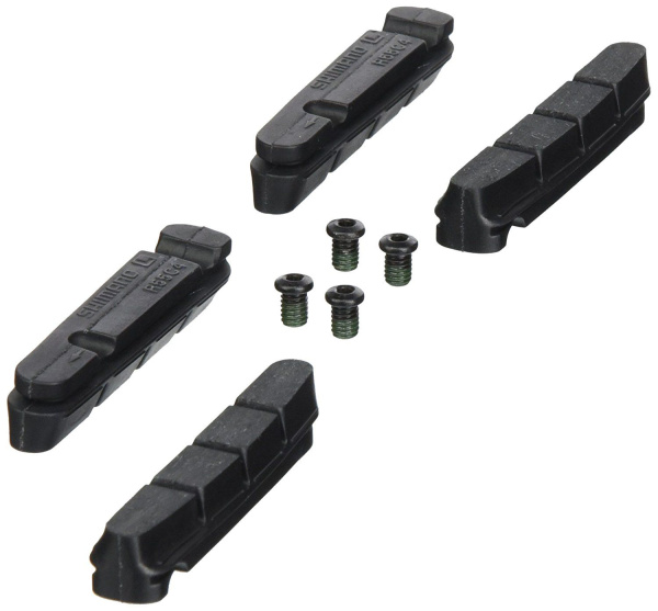 Торм. колодки 2-720557 DA, ULTEGRA, 105 ,вкладыши сменные для колодок, шоссе, SHIMANO R55C4, 2 пары, Y8L298062 Япония SHIMANO