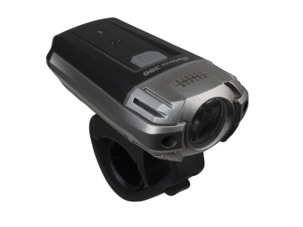 Фара AUTHOR, 8-12002320 1д. CREE 300люм./4ф. A-Solaris Li-Pol АКБ 1200 MAh USB+крепеж к шлему черная