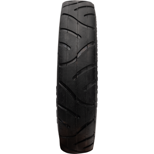 Покрышка 8х2,5 HOTA 09-500152 ВЕЛОСИПЕДНАЯ слик черная