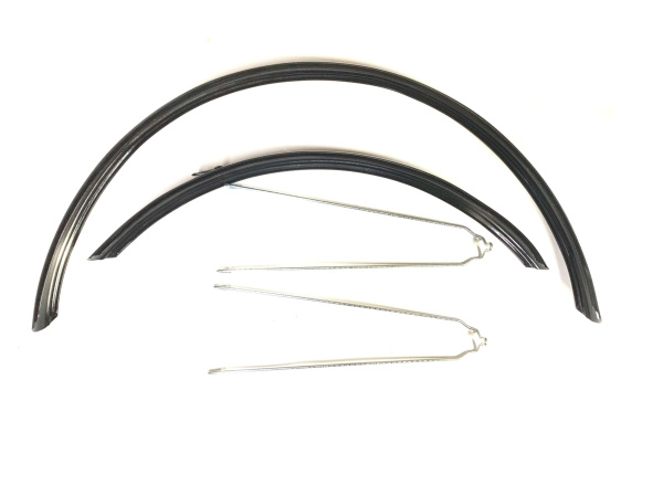 Комплект щитков 28" черные широкие (ез болтов)