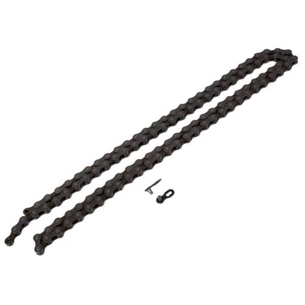 Цепь KMC 6-7ск. Z7 (аналог Z-50), 6-190570, 1/2"x3/32", 116зв 7,3мм с замком в пласт. кор. серо-кор