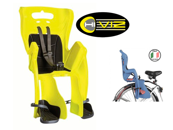 Кресло детское BELLELLI Little Duck на подс.штырь 0-280236 Hi-Viz, светоотр до 7лет/22кг TUV (Италия)