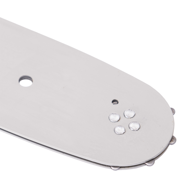 Шина направляющая NUZEN 14'' 35 см, 3/8"LP, 1,3 мм, 52-53 зв., 4 заклепки, аналог 140SXEA041, для бензопил 38cc Китай, Husqvarna, Partner, Oleo-Mac