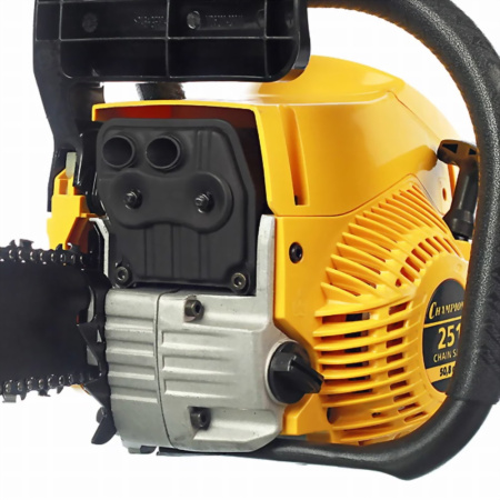 Бензиновая цепная пила CHAMPION 251, двигатель 50,8 куб.см, 2,3 кВт / 3,13 л.с., карбюратор Walbro, 18"/45 см, .325", 1,5 мм, 72 зв., легкий старт