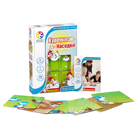 Курочки Наседки - логическая игра Bondibon SMARTGAMES