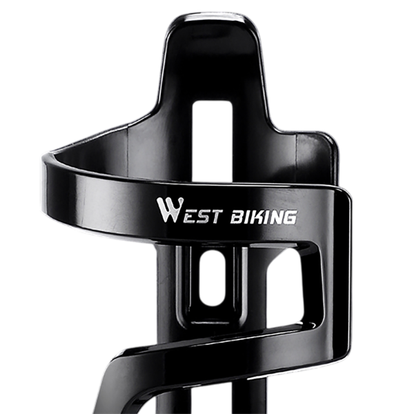 Флягодержатель West Biking, пластик, крепление на раму, универсальный, цвет: черный