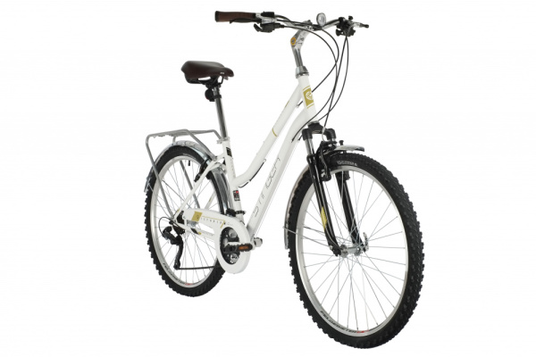 Велосипед STINGER 26" VICTORIA бежевый, сталь, размер 19"