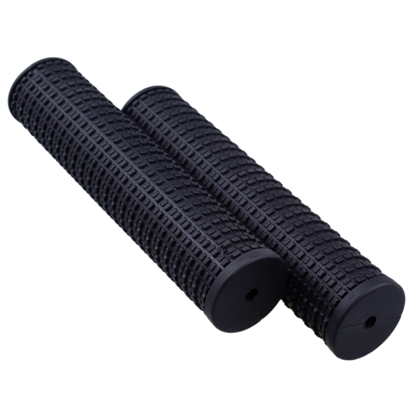 Ручки 00-170500 на руль H64 резиновые 123мм  черные