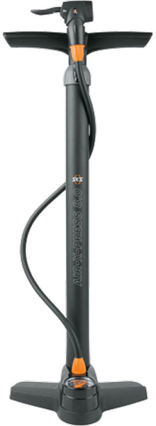 Насос 0-11285 AIR-X-PRESS 8.0 SKS-11285 напольный пластик.2 гол. на шланге, черный (Германия)