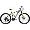 Велосипед FORVANT (27.5. рост 19") Черный/зеленый, голубой/желтый