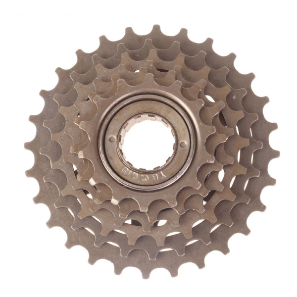 Кассета трещ. 6ск. 00-170043 FREEWHEEL 6х14-28 HG/UG коричневая